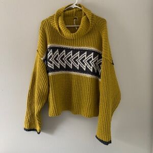 New oversize chunky sweater